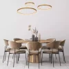 LED Hängeleuchte VIDAL - Ø78cm - dimmbar - 120W - 2700K - Gold matt