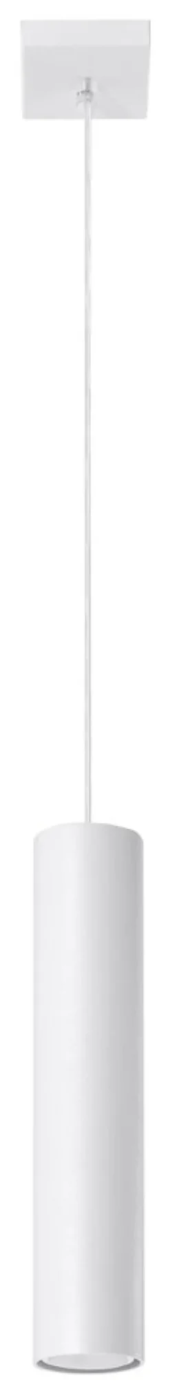 LED Hängeleuchte Weiß LAGOS - 1 x GU10 Fassung - exkl. LED's