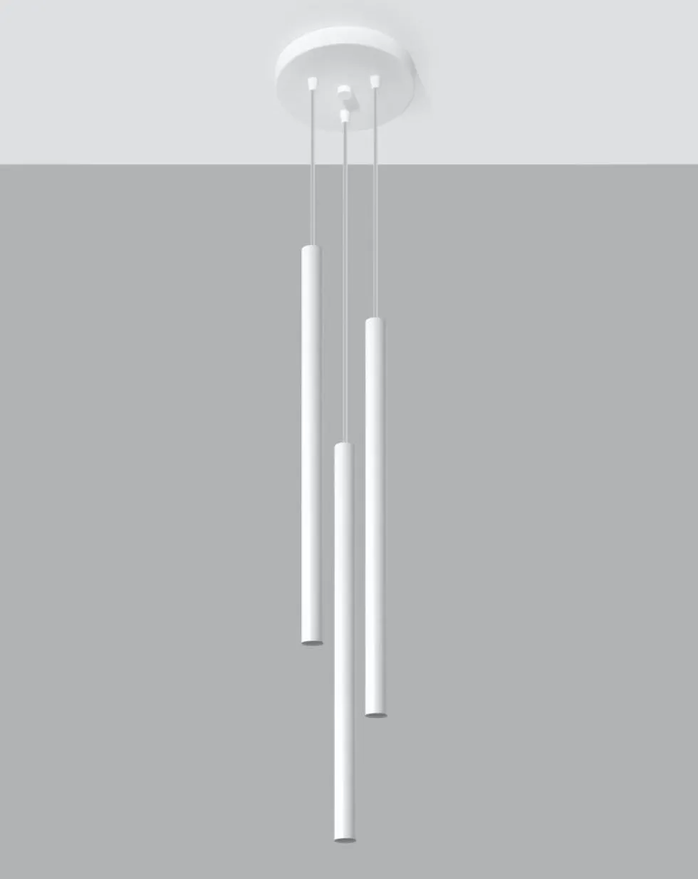 LED Hängeleuchte Weiß PASTELO - 3 x G9 Fassung - exkl. LED's