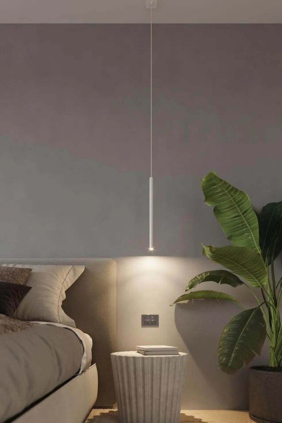 LED Hängeleuchte Weiß PASTELO - 5 x G9 Fassung - exkl. LED's