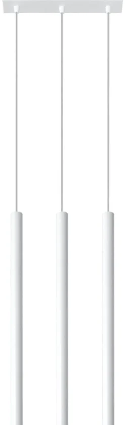 LED Hängeleuchte Weiß PASTELO - 3 x G9 Fassung - exkl. LED's
