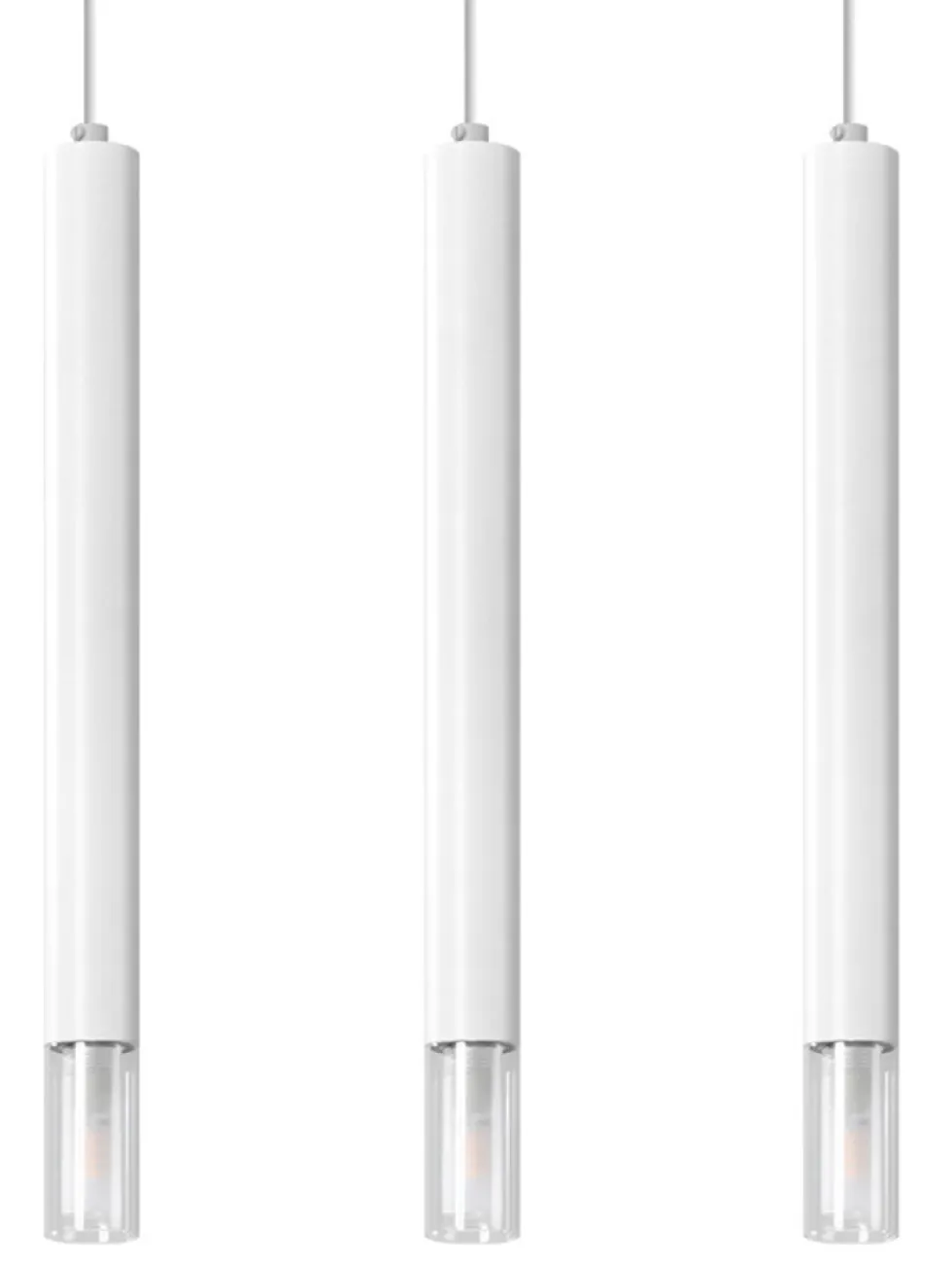 LED Hängeleuchte Weiß WEZYR - 3 x G9 Fassung - exkl. LED's