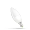 LED Kerzenlampe E14 C37 - 6W entspricht 46W - 6000K Tageslichtweiß
