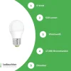 LED Lampe dimmbar - E27 Sockel - 5W entspricht 45W - Warmweiß 3000K