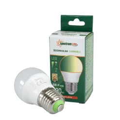 LED Lampe dimmbar - E27 Sockel - 5W entspricht 45W - Warmweiß 3000K