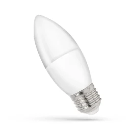 LED Lampe E27 - C38 - 8W entspricht 80W - 6000K Tageslichtweiß