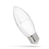 LED Lampe E27 - C37 6W entspricht 40-60W - 3000K Warmweiß