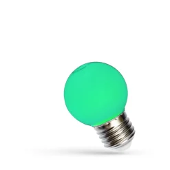 LED Lampe E27 - G45 1W grünes Licht