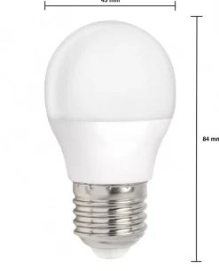 LED Lampe - E27 Sockel - 1W entspricht 10W - 3000K Warmweiß
