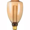 LED Lampe E27 - 5W - Gold - 9x17cm - 1800K - 3 Einstellungen