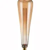 LED Lampe E27 - 5W - Gold - 9x31cm - 1800K - 3 Einstellungen