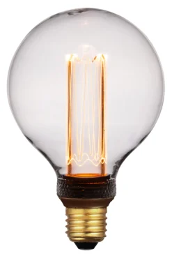 LED Lampe E27 - 5W - Klar - 9,5cm - 1800K - 3 Einstellungen mit Erinnerungsfunktion