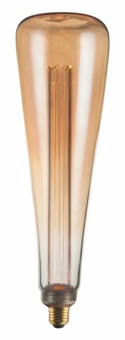 LED Lampe E27 - 5W - Klar - 9x31cm - 1800K - 3 Einstellungen mit Erinnerungsfunktion