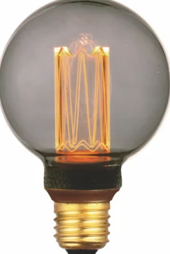 LED Lampe E27- 5W - Rauch - 8cm - 2000K - 3 Einstellungen mit Erinnerungsfunktion