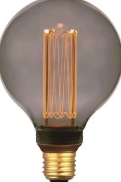 LED Lampe E27 - 5W - Rauch - 9,5cm - 1800K - 3 Einstellungen
