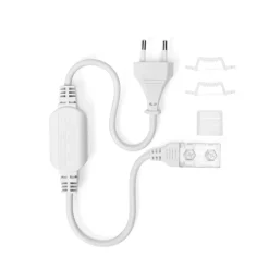 LED Leuchtband V2 - Anschlusskabel 230V EU Stecker- 8mm