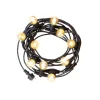 LED Lichterkette 20m (2x10m) - Inkl. 20x LED Lampe G45 - 1W - 3000K