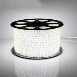 LED Lichtschlauch Pro V3 7MM – 200W 24.000Lm – 6000K 860 Tageslichtweiß | 50 Meter – Baustellenbeleuchtung – Plug & Play – 60 LEDs/m