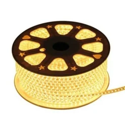LED Lichtschlauch V2 11MM – 350W 25.000Lm – 3000K 830 Warmweiß | 50 Meter – Baustellenbeleuchtung – Plug & Play – 60 LEDs/m