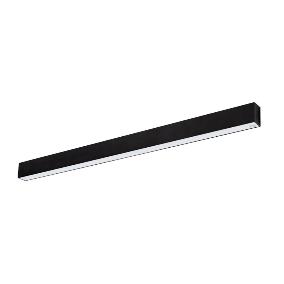 LED Linear Design Pendelleuchte Schwarz inkl. Bewegungssensor - 112cm 36W 4000Lm