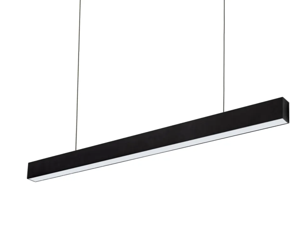 LED Linear Design Pendelleuchte Schwarz - 112cm - 36W - 4000K Neutralweiß