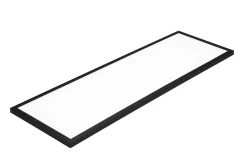 LED-Panel Backlit – Premium Schwarz – 36W 3960Lm – CCT 830-840-860 Multi-Color-Switch | 120x30cm – UGR19 Prisma