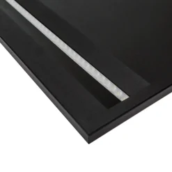 LED Panel 60x60cm Modern schwarz UGR<16 - 44W 120Lm pro Watt - 4000K 840 - Philips Trafo - 5 Jahre Garantie