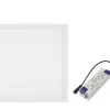 LED Panel 30x30cm - Pro Slim Line - 18W 1530Lm - 3000K 830 Warm weiß | UGR22 Opalweiß - 5 Jahre Garantie