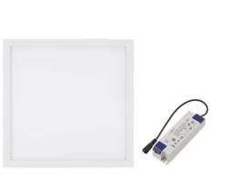 LED Panel 30x30cm - Pro Slim Line - 18W 1800Lm - 4000K 840 Neutral weiß | UGR22 Opalweiß - 5 Jahre Garantie