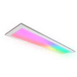 LED-Panel 120x30cm 24V - IP41 - Pro Slim Line - 36W 3600Lm - RGB-CCT | RF 2.4 GHz - UGR22 Opal - 3 Jahre Garantie