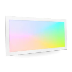 LED-Panel 60x30cm 24V - Pro Slim Line RGB-CCT | 24w 2400lm | IP41 - UGR22 - RF 2.4 GHz - 3 Jahre Garantie