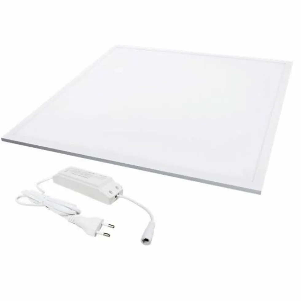 LED Panel 60x60 40W 3000K 4000Lm inkl. Trafo 1.5m Netzkabel. 5 Jahre Garantie - flimmerfrei