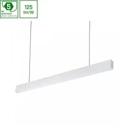 LED Pendelleuchte 56CM - Allday Inspire Weiss - 17W 2125Lm - 4000K 940 Kaltweiss - 5 jahr Garantie