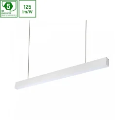 LED Pendelleuchte 112CM - Allday Inspire Weiss - 35W 4375Lm - 4000K 940 Kaltweiss - 5 jahr Garantie