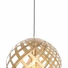 LED Pendelleuchte Emma Globe 40cm Gold