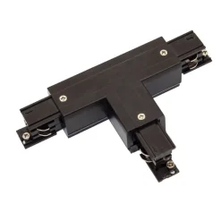 LED 3-Phasen Schienenverbinder Schwarz Zubehör | T- Verbindung - 3-Phasen Universal 230V