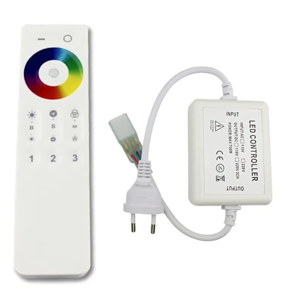 LED RGB Leuchtband V1 Dimmer Fernbedienung - Radio Dimmer - für RGB LED Leuchtbänder inkl. Empfänger