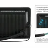 LED-Scheinwerfer Ledinaire 200W 24000lm 110D - 4000K | IP66 - Symmetrisch