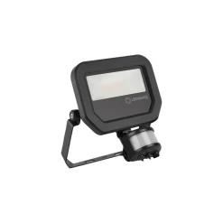 LED-Scheinwerfer Sensor GEN 3 Schwarz 10W 1200lm 100D - 840 Kaltweiß | IP65 - Bewegungs- und Lichtsensor - Symmetrisch