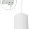 LED Schienenstrahler CHLOE - GU10 Fassung - 250V - Ø93x123mm - Weiß