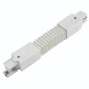 LED Schienenstrahler flexibler Verbinder weiß - universal 3-Phase