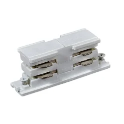 LED Schienenstrahler Verbinder weiß - universal 3-Phase