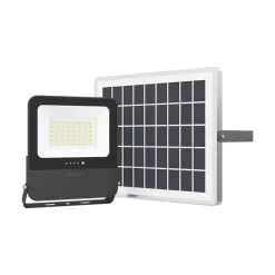 LED-Solarstrahler inkl. Sensor – 50 W, 1800 lm – Einstellbare Lichtfarbe – Schutzart IP65
