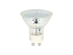 LED Spot GU10 - Glas - 1W 60Lm - 2700K Warmweiß | 120D Abstrahlwinkel - entspricht 10W