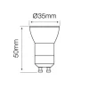 LED Spot Ø35mm - GU10 / GU11 - 4W entspricht 20W - 6000K Tageslichtweiß - Keramik