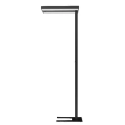 LED Stehlampe Comfort Head Schwarz 114W 20000lm - 840 Kaltweiß| Dali Dimmbar | UGR<16 Schwarz