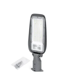 LED Straßenlaterne IP66 - 50W 5000 Lumen - 6500K Tageslichtweiß - 3 Jahre Garantie