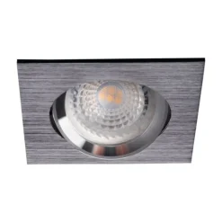 LED Strahler Einbaurahmen Schwarz - Sägegröße 70-75mm Außengröße 82x82mm