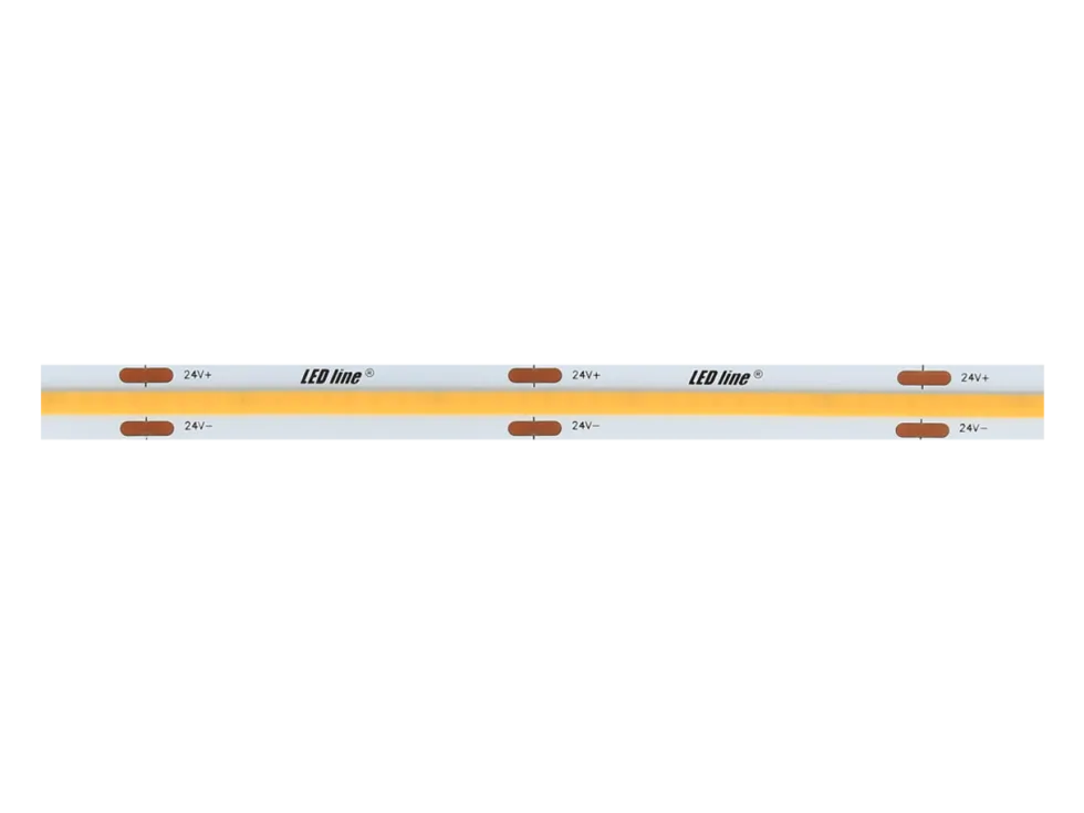 LED-Streifen Prime 5 Meter 24V - 480LEDs/m - COB - 18W/m - 930 Warmweiß | 10mm - IP20 - Höchste Farbwiedergabe