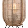 LED Tischleuchte MAGLIA 32cm Braun
